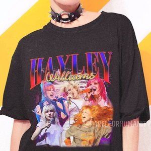 Hayley Williams Vintage Style T-Shirt Fans Gift Tee Shirt